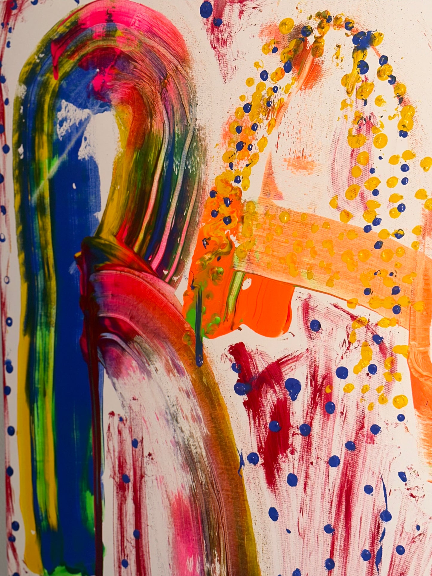 “R.A. Intergalactic Markings” 36” x 24” Canvas