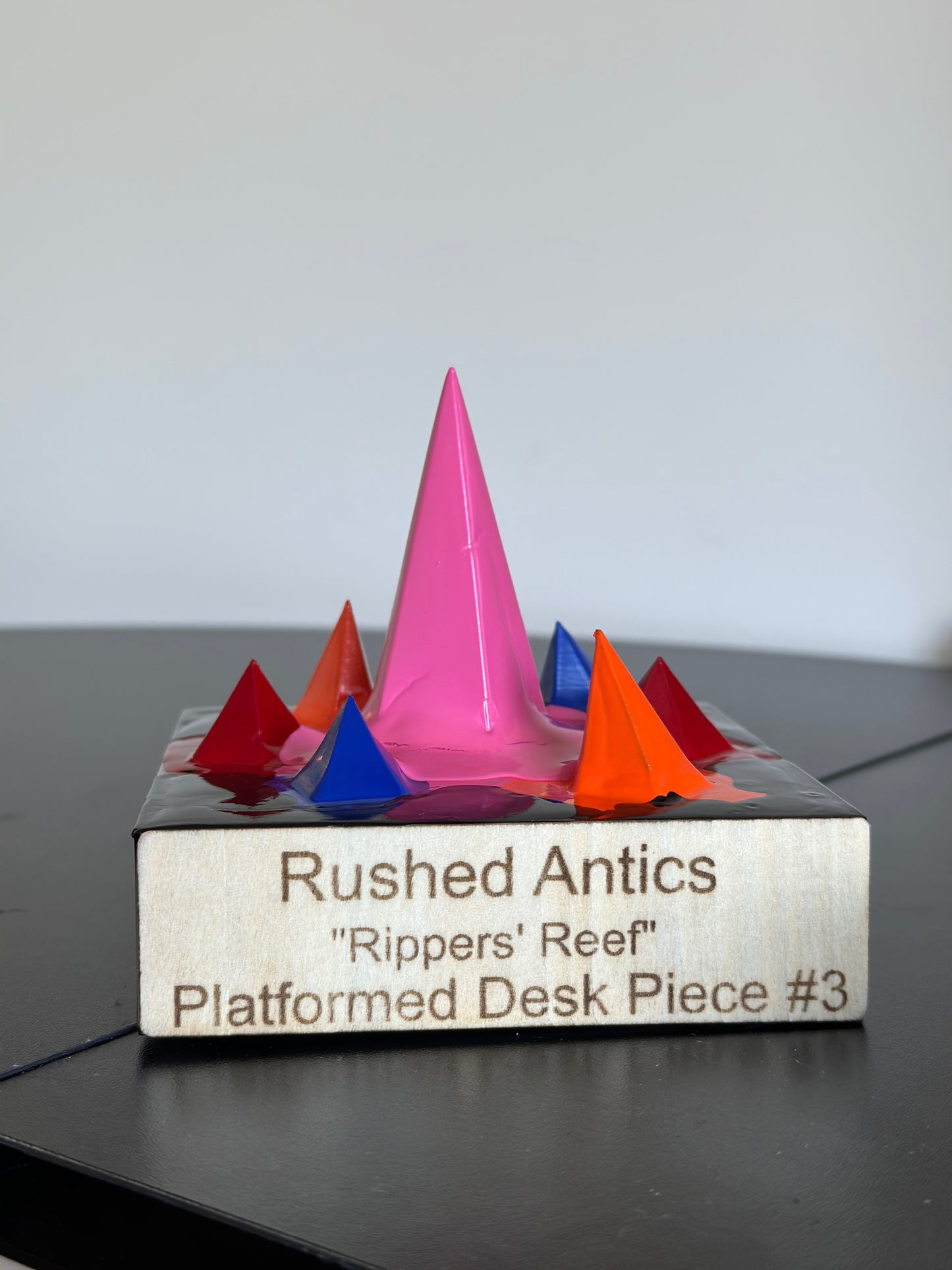 “Rippers’ Reef” Platformed Desk Piece #3